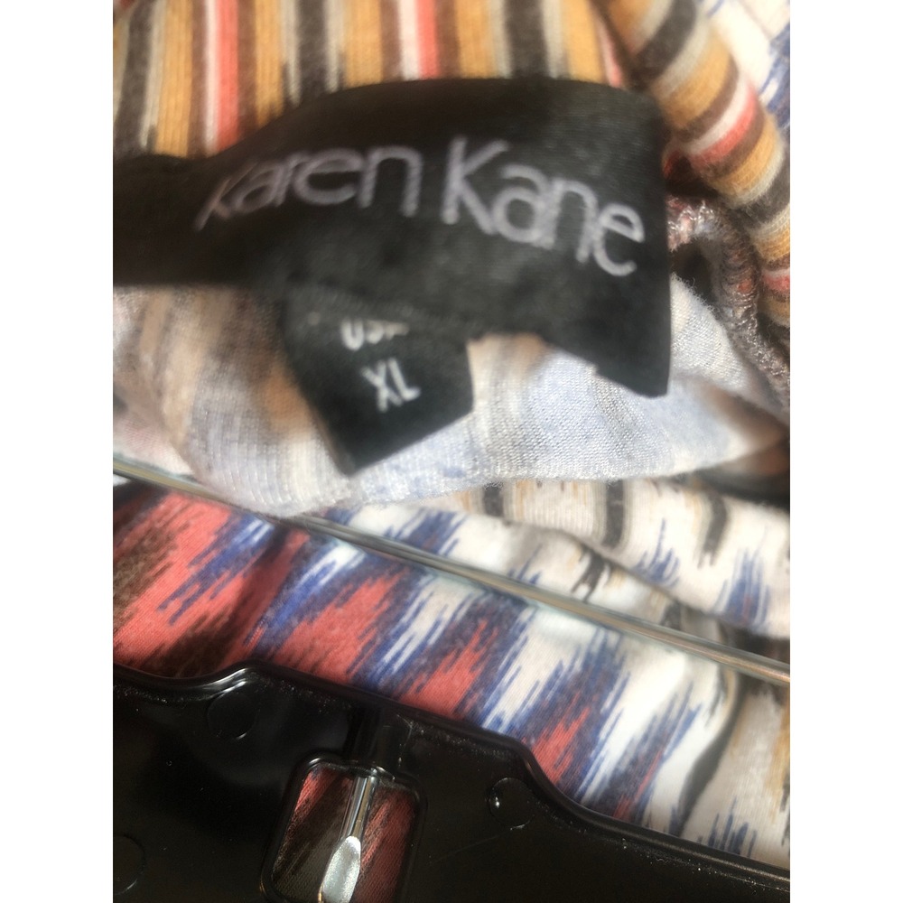Karen Kane Womens XL southwestern stretchy Chevron Maxi Skirt - Picture 4 of 4